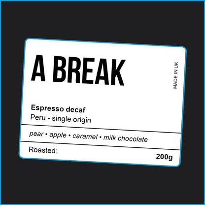 A BREAK (decaf)